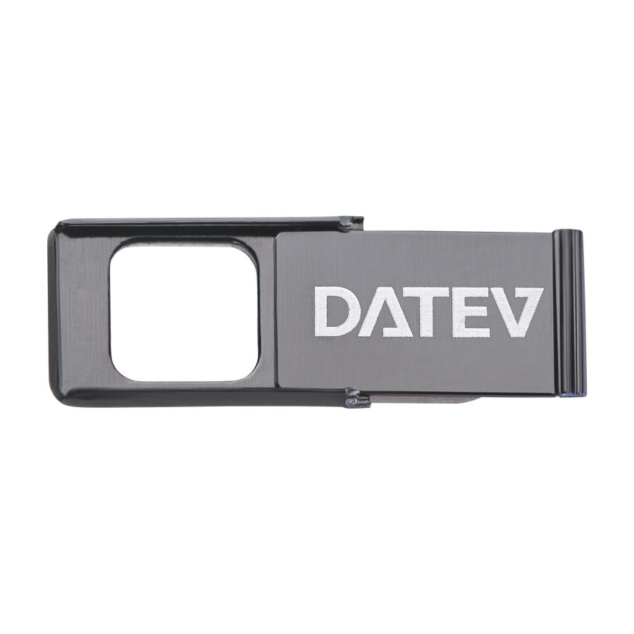 Grau-schwarzer DATEV-Webcam-Schutz