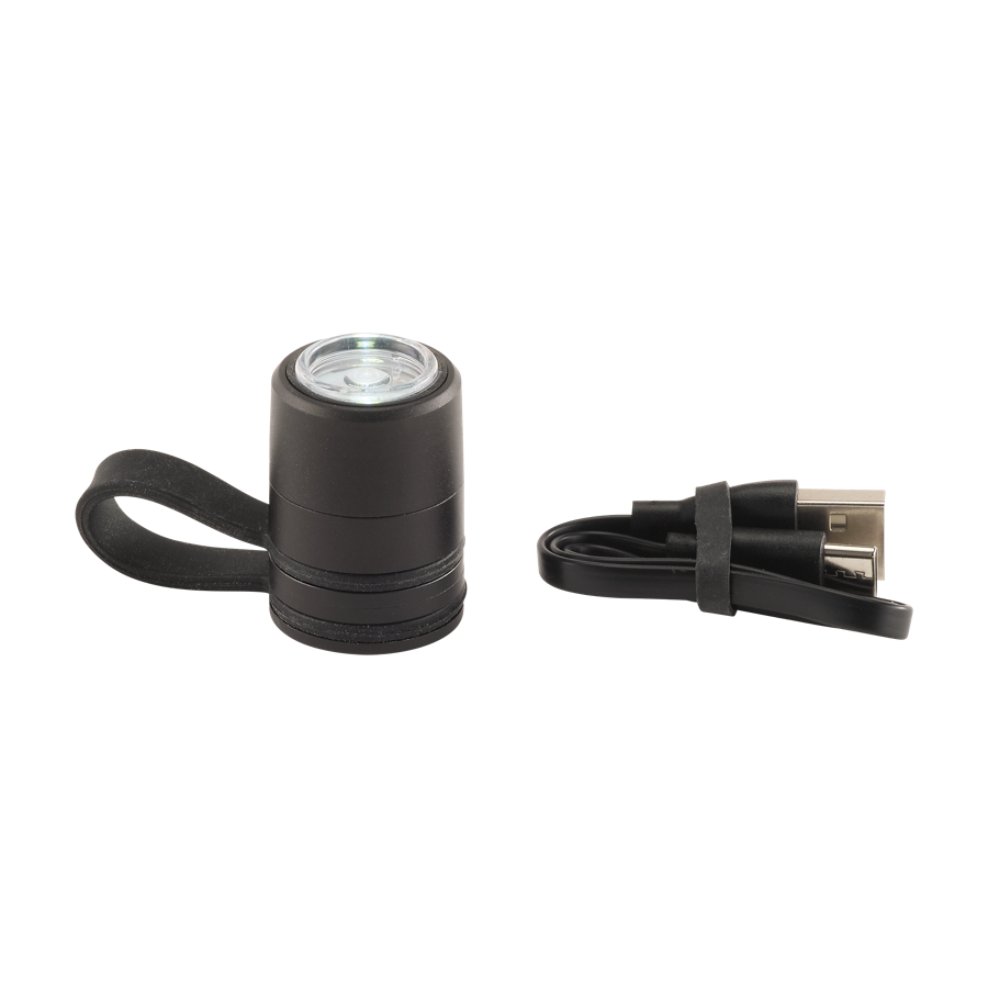 Schwarzes LED-Lauflicht mit DATEV-Logo