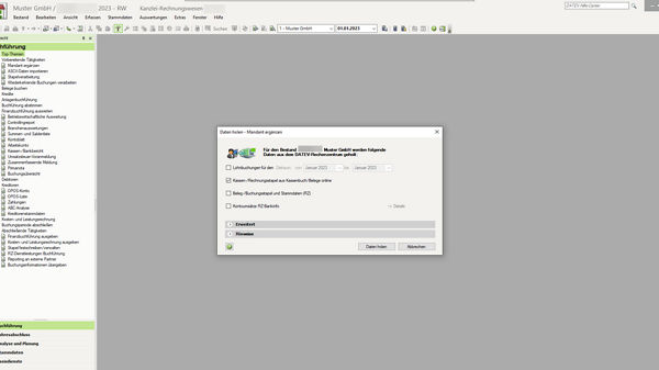 Screenshot - Kassenbuch onine