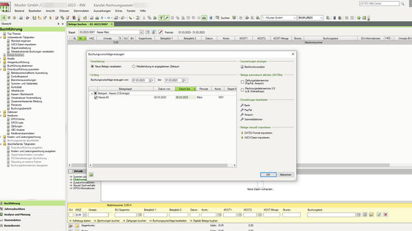Screenshot - Kassenbuch onine