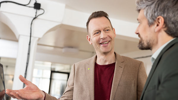 DATEV-Berater und Rechtsanwalt im Gespräch