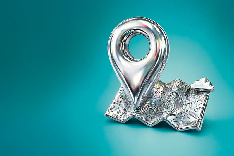 Illustration Landkarte