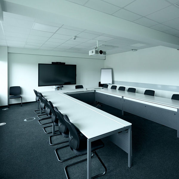 Besprechungsraum Kaiserburg im DATEV-Informationszentrum Nürnberg.