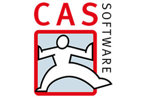 Logo von CAS Software.