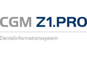Logo von CGM Z1.PRO Dentalinformationssystem.