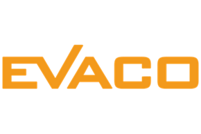 Logo von EVACO.