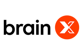 Logo von brainX.