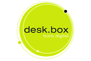 Logo von desk.box büro digital.