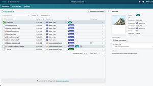 Mandantensicht: Dokumentenübersicht