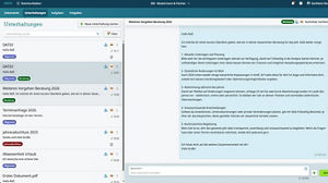 Kanzleisicht: Unterhaltungsübersicht in MyDATEV