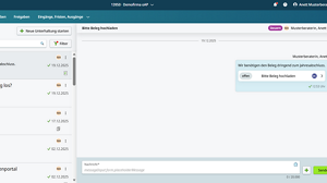 Kanzleisicht: Unterhaltungsübersicht in MyDATEV