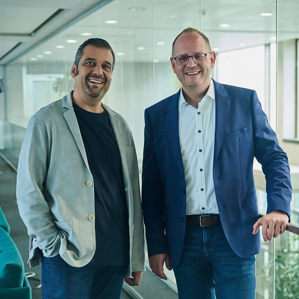 Andre Schulte und Jochen Stikel