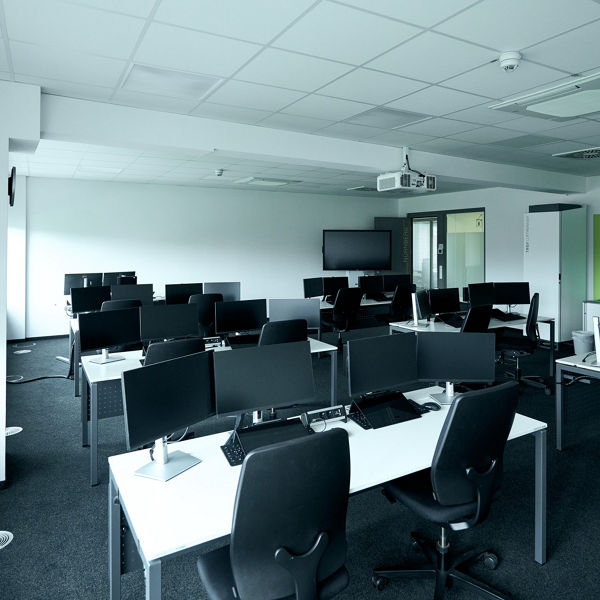 Schulungsraum Nürnberg im DATEV-Informationszentrum Nürnberg.