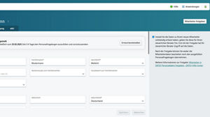 Personaldaten erfassen