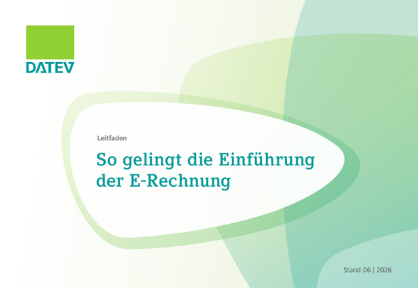 Deckblatt für den Leitfaden Steuerberatung