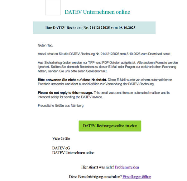 Betrugsversuch mit Dropbox-Link