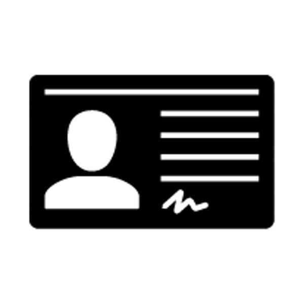 DATEV-Konto symbolisiert durch einen Personalausweis