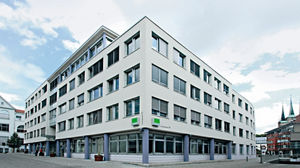 Außenansicht der Niederlassung Erfurt