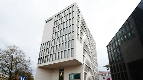 Außenansicht der Niederlassung Hannover.