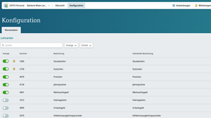 Lohnarten konfigurieren