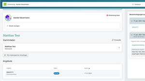Kanzleisicht: Angebots-Modul in der Interessentenverwaltung